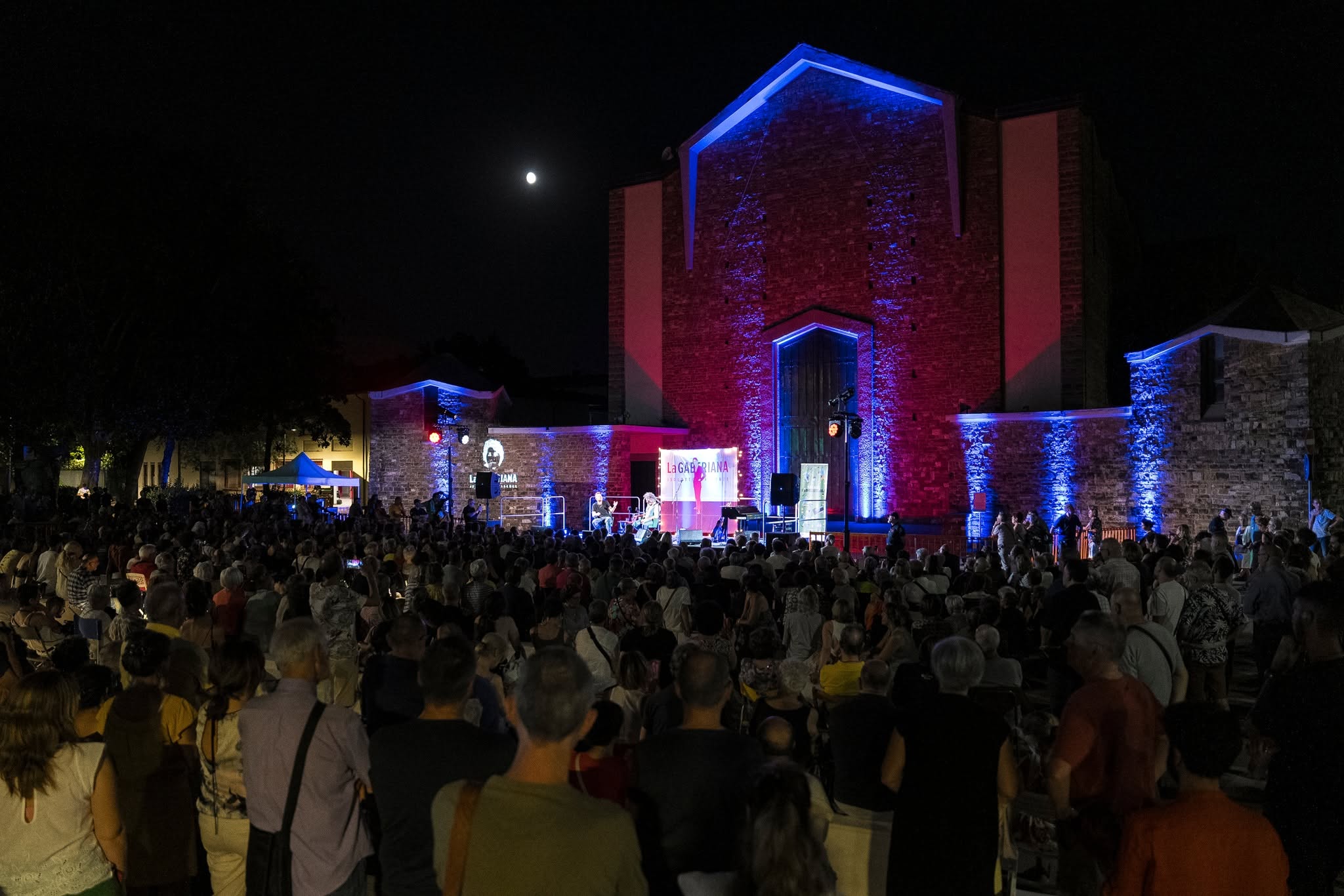 Il pubblico della Gaberiana a Firenze